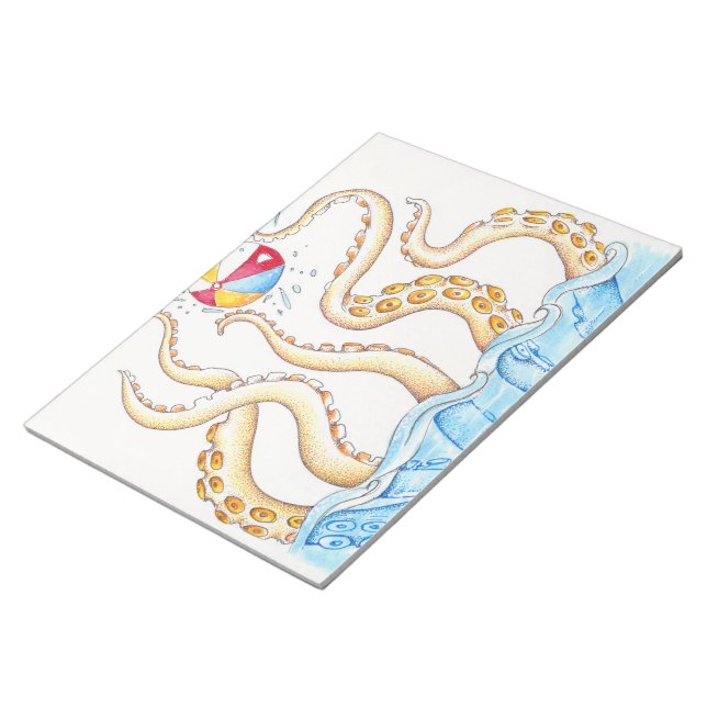 Bloc-note Octopus Jouer Beach Ball (Incliné)