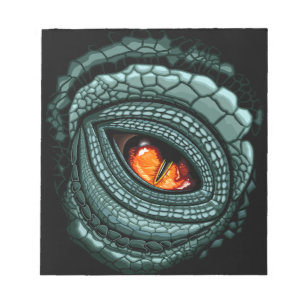Bloc-note Œil de prédateur reptile primal