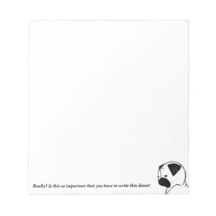 Bloc-note Oeil de puanteur de carlin