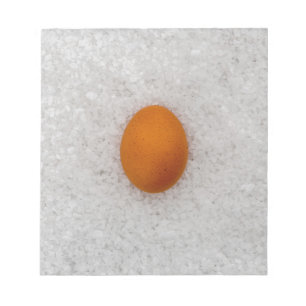 Bloc-note Oeuf au sel