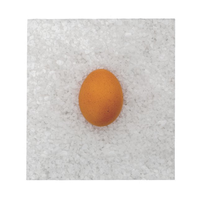 Bloc-note Oeuf au sel (Devant)