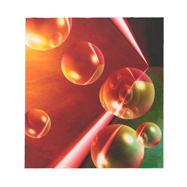 Bloc-note Oeuvre Abstraite contemporaine de Serdar Hizli (Devant)