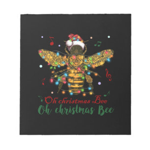 Bloc-note Oh Christmas Bee  Oh Christmas Bee