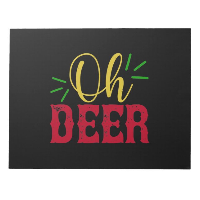 Bloc-note Oh Deer (Devant)