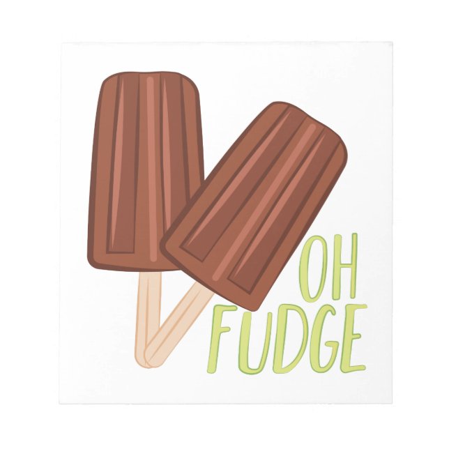 Bloc-note Oh Fudge (Devant)