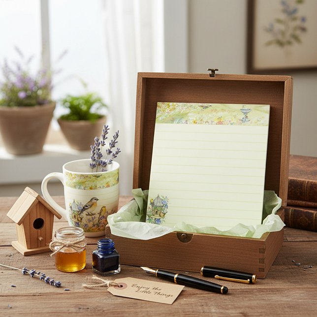 Bloc-note Oiseaux dans le jardin (Créateur téléchargé)