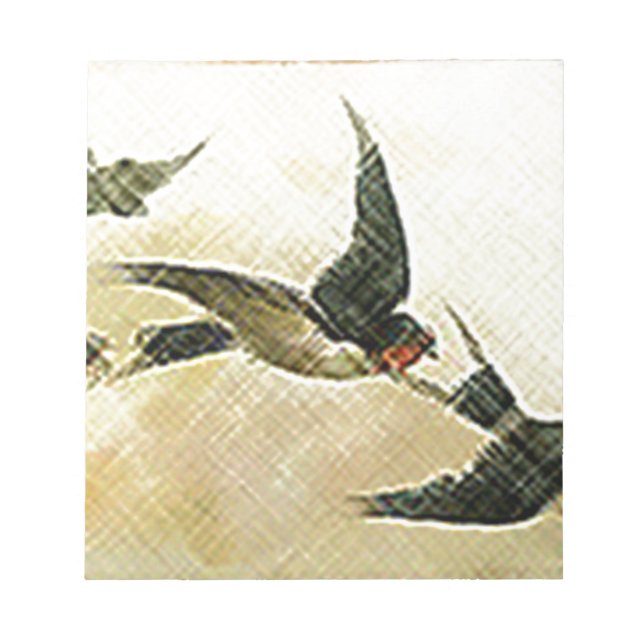 Bloc-note Oiseaux en vol (Devant)