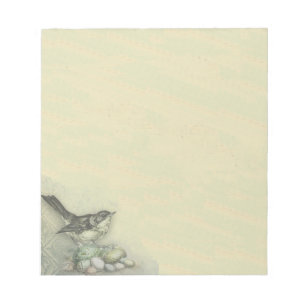 Bloc-note Oiseaux et oeufs Bkgrd