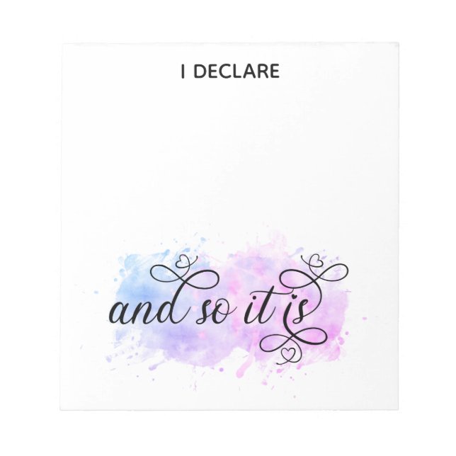 Bloc-note *~* Ombre Moon Boho Manifesting Law of Attraction (Devant)