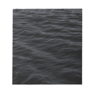Bloc-note Ondes foncées (Eau noire à la nuit)
