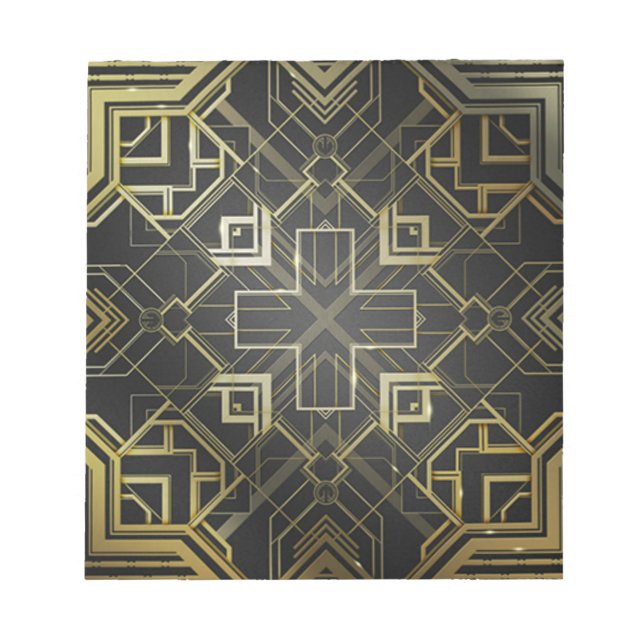 Bloc-note Or décoratif (Devant)