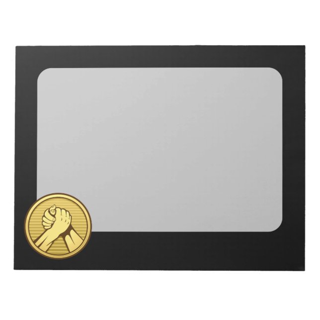 Bloc-note Or pauvre (Devant)