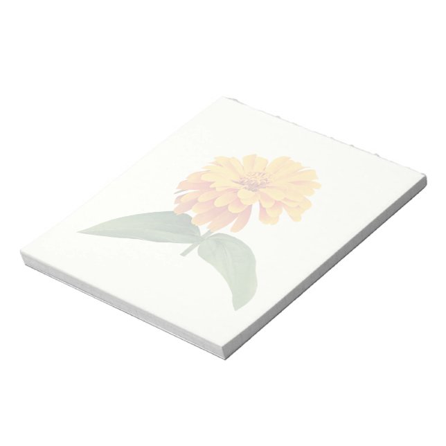 Bloc-note Orange Zinnia (Tourné)