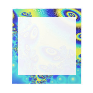 Bloc-note Orbite psychédélique Sauvage Art Décoratif Abstrai