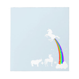 Bloc-note Origine de licorne