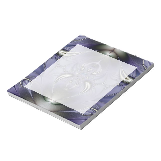 Bloc-note Ornement Violet (Tourné)