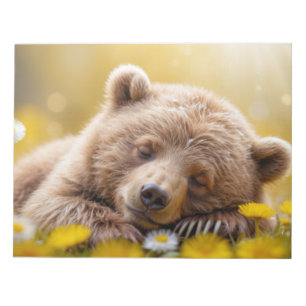 Bloc-note Ours Animal amusant Miniature Fantastique Surreal 