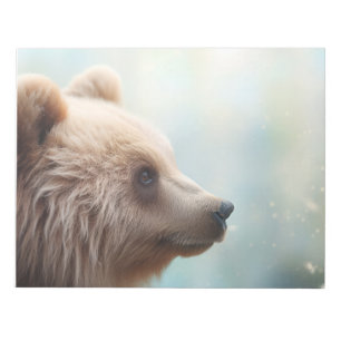 Bloc-note Ours animal sauvage paisible