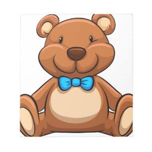 Bloc-note Ours en peluche