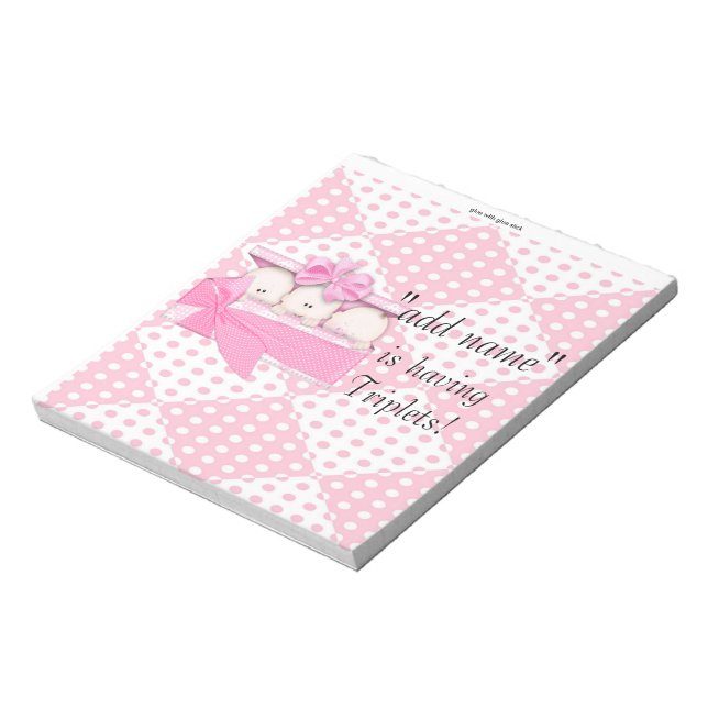 Bloc-note Pack de Baby shower Candy Bar Wrappers Party Favor (Tourné)