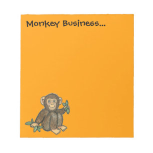 Bloc-note Pad de note commerciale singe