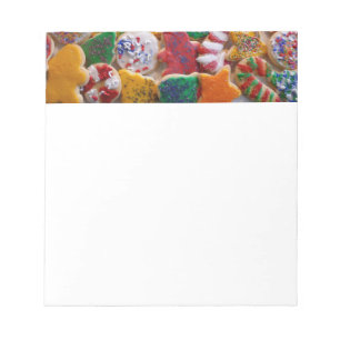 Bloc-note Pains de Noël I Pâtisserie colorée des Fêtes