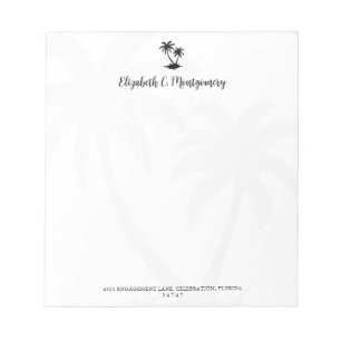 Bloc-note Palmier Tropical Personnalisé