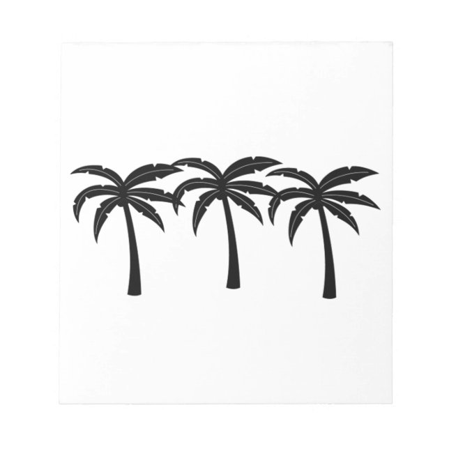 Bloc-note Palmiers tropicaux (Devant)