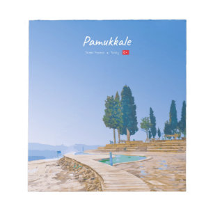 Bloc-note Pamukkale, Turquie - Piscines thermales
