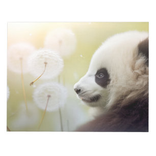 Bloc-note Panda Animaux sauvages Tranquille