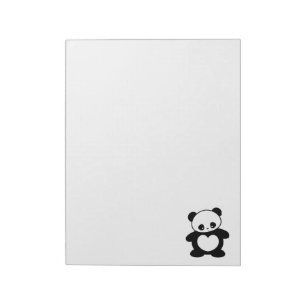 Bloc-note Panda de Kawaii