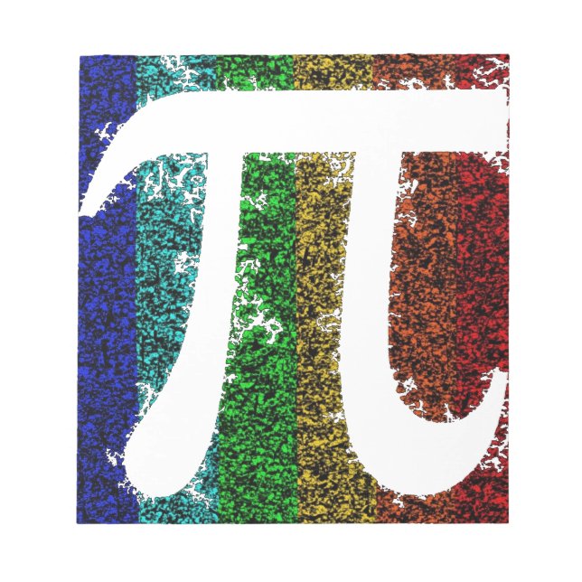 Bloc-note Panneau arc-en-ciel (Devant)