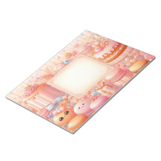 Bloc-note Papeterie Mignonne Antique Patisserie