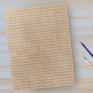 Bloc-note Papier à grand régime - Arrière - plan papier Vint