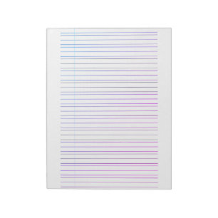 Bloc-note Papier de Pratique de Calligraphie – Fiche de Trav