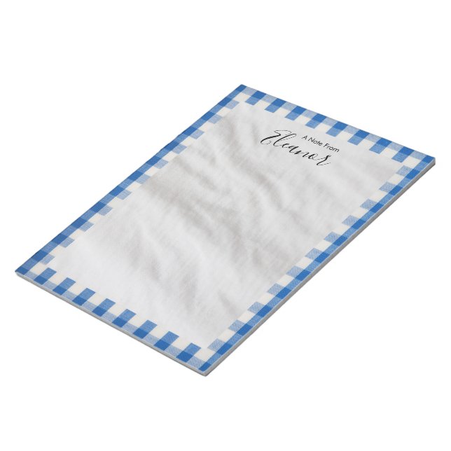 Bloc-note Papier ligné personnalisé   (Incliné)