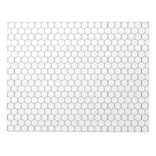 Bloc-note Papier papier Hexagon grand format