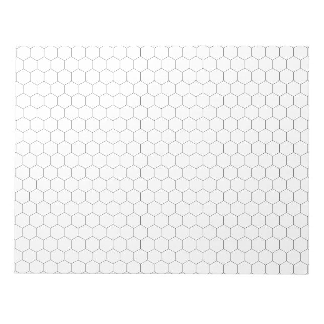 Bloc-note Papier papier Hexagon grand format (Devant)