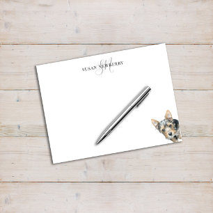 Bloc-note Papier Personnalisé Grand Format pour Animaux de C
