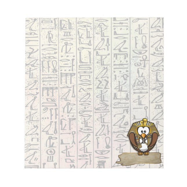 Bloc-note Papier Pharaows (Devant)