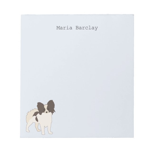 Bloc-note Papillon Cartoon Chien (Devant)