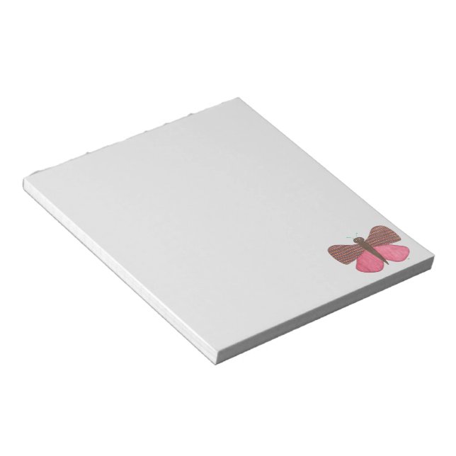 Bloc-note Papillon Whimsical #5 Notepad-Erin Brie Notep (Incliné)