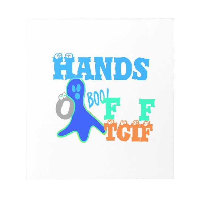 Bloc-note Parfait Boo ! TGIF Merci Dieu Son Vendredi Hakuna  (Devant)