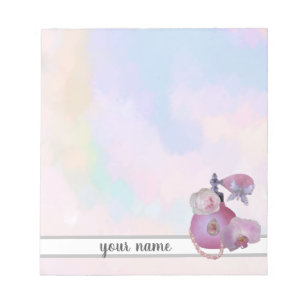 Bloc-note Parfum vintage 