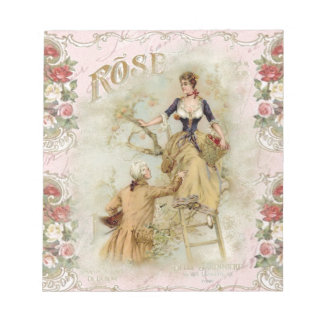 Bloc-note Paris romantique Amateurs rose shabbychic