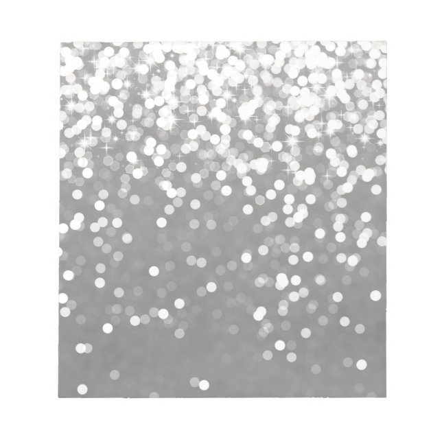 Bloc-note Parties scintillant dans le ✨ aérien (Devant)