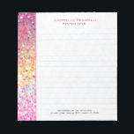 Bloc-note Parties scintillant Faux Colorée Et Étincelle 2<br><div class="desc">parties scintillant cool couleur fausse. Les tons rose pastel et violet avec une pointe de jaune pâle.</div>