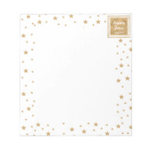 Parties scintillant Gold Star personnalisée Sparkl