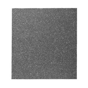 Bloc-note Parties scintillant noire