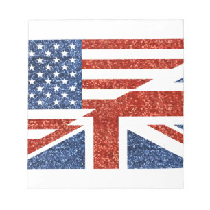 Bloc-note parties scintillant usa uk